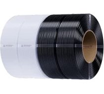 Creality PETG filaments 1,75 mm, CR-PETG bez spirāles, 3D printeru filaments, izmēru precizitāte +/-0,02 mm, lielisks stabilitātes rādītājs, 4 kg, melns, balts