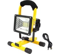 LED darba lukturi, uzlādējams USB lādētājs Prožektors Avārijas gaisma Darba gaisma Būvlaukums Ūdensizturīgs Pārnēsājams āra būvniecībai Kempinga darbnīca Ceļojumi Pārgājieni