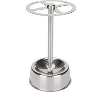 Zobu suka turētājs Tumbler Nerūsējošā tērauda zobu pastas Caddy Daudzfunkcionāls zobu suku uzglabāšanas plaukts Vannas istabas brīvi stāvošs grima instrumentu uzglabāšanas trauks
