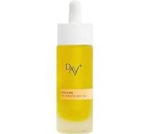 DAY+ UV pilieni SPF 50 Koncentrēts saules serums sejai ar augstu aizsardzības līmeni Aizsargā pret UVA/UVB starojumu, cīnās pret grumbām un ādas novecošanos, mitrina Karanja, vīnogu sēklu eļļa Pudele 30 ml