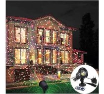 Projektor Weihnachten, LED Landschaft Bühne Licht Garten Stern Projektor Licht Im Freien wasserdichte R&G Strahler for Hof Rasen Urlaub Dekoration