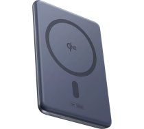 Ultra-plāna 5000mAh powerbanka ar kabeļa turētāju PicoGo AM31 Qi2 MagSafe 20W - pelēka