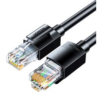 Ethernet Cat 6A UTP RJ45 tīkla kabelis 0,5 m - melns
