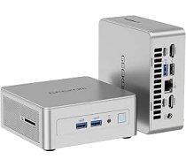 GEEKOM AI Mini PC AE8, Windows 11 Pro Mini dators, ar AMD Ryzen 9 8945HS (līdz 5,2 GHz), 32GB DDR5 5600MHz + 1TB SSD Mini PC Gaming, AMD Radeon 780M/USB 4.0/WiFi 6E/BT5.2 mājām/ birojam/spēlēm
