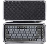 co2CREA Case Cietais ceļojuma aizsargvāciņš Logitech MX Mechanical Wireless Mini Keyboard and Anywhere 3 Compact Mouse Combo, melns, futrālis Logitech MX Mechanical Mini