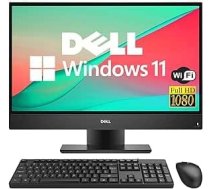 Dell OptiPlex 5260, 21,5 collu FHD, Intel Core i5-8400, 8 GB RAM, 512 GB SSD, WiFi, Bluetooth, ASV QWERTY tastatūra, Windows 11 Pro (atjaunots)