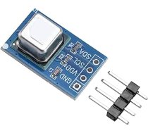 SCD41 gāzes sensora modulis Binghe SCD41 CO₂ sensora modulis CO₂ oglekļa dioksīda detektors 2-in-1 temperatūras un mitruma sensors 2.4-5.5V 400-5000PPM ar I²C komunikāciju