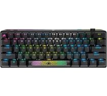 Corsair K70 PRO Mini bezvadu RGB 60% mehāniskā spēļu tastatūra - nomaināmi Cherry MX RED slēdži - PBT Double-Shot taustiņu vāciņi - iCUE saderīga - PC, Mac, PS5, PS4, Xbox - QWERTY, Latvija -