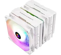 Thermalright Peerless Assassin 120 White ARGB CPU gaisa dzesētājs, 6 siltumcaurules, divi 120 mm TL-C12W-S PWM ventilatori, alumīnija radiatora vāks, AGHP, AM4/AM5/Intel LGA 1851/1700/1150/1151/1200/2011