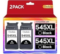 545XL PG 545XL Black Savietojams ar Canon PG 545 XL kasetnēm priekš Canon Pixma TS3350 MX495 TR4550 TS3150 TR4551 MG2550s MG2555s TS3151 MG3050 MG2950 TS205 (2 Black)