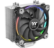 THERMALTAKE CL-P052-AL12SW-A Ventilateur Riing Plus 12 RGB Sync Edt - melns