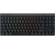 Logitech G G515 TKL vadu tastatūra (UK ENG) (zila | taktilā) - melna