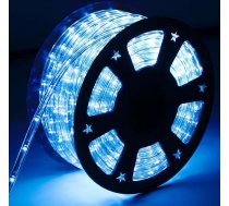 LED virves gaisma, 20 m garas zilas gaismas caurules ar tālvadības pulti, ūdensizturīgas gaismas caurules ar 480 LED diodēm, pasaku gaismas Ziemassvētku svinībām, āra dārzam, iekštelpu dekorēšanai