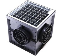 Megaastore drenāžas gulajs pagalma izlietne kaste cinkota tērauda režģis 300 x 300 mm pagalma drenāžas ar sifonu A15 1,5 tonnas