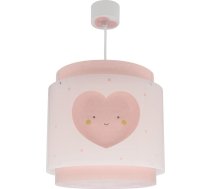 Dalber 76012S E27 Bērnu guļamistabas piekaramais gaismeklis Piekaramā lampa Griestu gaisma Bērnu istaba Baby Dreams Heart Pink
