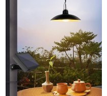 Solar Hängeleuchte Für Garten Und Innenbereich, IP65 Wasserdicht, 2 Lichtmodi Warmlicht - Monokristallines Solarpanel, Automatisches Laden, Ideal Für Balkon Und Hof