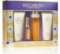 Elizabeth Taylor White Diamonds dāmu smaržu komplekts 4 gab. dāvanu komplekts