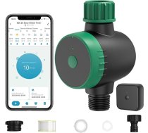 Irigācijas dators WiFi, apūdeņošanas pulkstenis ar Wi-Fi centrmezglu un lietotnes tālvadības pulti, automātiskais dārza laistīšanas taimeris, Alexa balss vadība, krāna taimeris