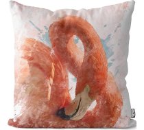 VOID Flamingo Tropic Pink spilvena pārvalks Āra iekštelpu Flamingo spilvena izmērs: 50 x 50 cm