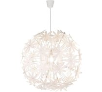 GLOBO Piekaramais gaismeklis Griestu gaisma Dzīvojamās istabas lampa Ziedu dizains E27 ligzda Diametrs 60 cm