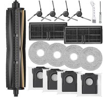 Piederumi Dreame X40 Ultra Complete / L40 Ultra / X40 Master robotizētajam putekļsūcējam, 1 TriCut birste, 2 filtri, 4 putekļu maisiņi, 4 salvetes, 4 sānu birstes