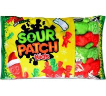iscream Sour Patch Kids Ziemassvētku komplekts 18" x 12" spilvenu komplekts ar mini SPK konfekšu spilvenu