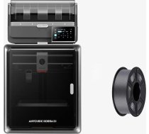Anycubic Kobra S1 Combo un ātrgaitas PLA filaments 1 kg pelēks komplekts