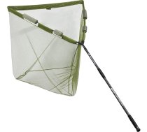 Sougayilang 106 cm (40 collu karpu zvejas tīkls, zvejas tīkls, 2 m oglekļa šķiedras teleskopiskais rokturis, izturīgs peldēšanas dizains lieliem karpiem, ar pārnēsāšanas somu