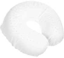 SOIMISS 1 x kakla spilvens, ceļojuma spilvens lidmašīnā, ceļojuma kakla spilvens, U veida kakla spilvens, kakla spilvens, ceļojuma spilvens, lidmašīnas kakla spilvens U veidā, balts