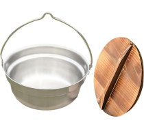 Zupa katlu komplekts, nerūsējošā tērauda zupa katlu komplekti ēdiena gatavošanai, kempingam, virtuves piederumi, āra katls āra kempinga ēdiena gatavošanas komplektam