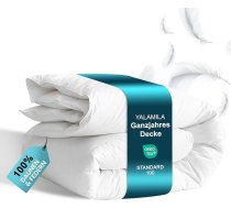 Sega 135 x 200 cm, pūra sega, visu gadu spalvu sega, spalvas un dūnas, 100% kokvilna, silta ziemas sega apsildāmāmām telpām, speciālistu pārbaudīta alerģiju slimniekiem, Ökotex sertificēta