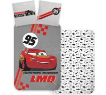 Disney Cars Baby Junior Segas pārklājs 100 x 135 cm + spilvendrāna 40 x 60 cm 100% kokvilna