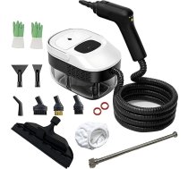 Rokas tvaika tīrītājs, 2500 W, ar 1600 ml ūdens tvertni, pārnēsājams tvaika tīrītājs, tvaika tīrītājs logiem, virtuvei un mājsaimniecībai (bez akumulatora)