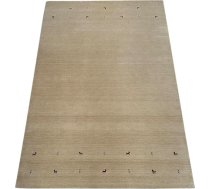 Gabbeh smilškrāsas paklājs 100% vilna, austs ar rokām, austrumu paklājs Loom Lori (200 x 300 cm, smilškrāsas T3)