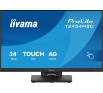 Prolite 24" ips skārienekrāna monitors ar incell pcap tehnoloģiju (10pt), pretatstarojošu pārklājumu un elastīgu statīvu
