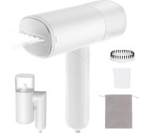 Herbst pārnēsājamais tvaicētājs, 2-in-1 Mini tvaicētājs, 1000 W rokas tvaika gludeklis 150 ml tvertne, salokāms ceļojuma tvaicētājs ar birstes galviņu, mērīšanas kauss, uzglabāšanas soma mājai/ceļošanai, ātra grumbu noņemšana