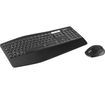 Logitech MK850 Wireless Keyboard Performance peles komplekts, Bluetooth un 2,4 GHz savienojums, izmantojot USB uztvērēju, daudzierīces, akumulatora darbības laiks no 24 līdz 36 mēnešiem, plaukstas balsts, vācu QWERTZ izkārtojums