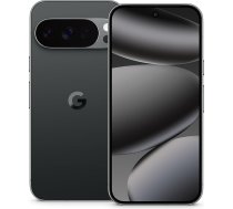 Google Pixel 10 Pro Android viedtālrunis, bez SIM kartes, ar Gemini, trīs aizmugurējo kameru sistēmu, vairāk nekā 24 stundu akumulatora darbības laiku un 6,3 collu Super Actua displeju, Obsidian, 128 GB