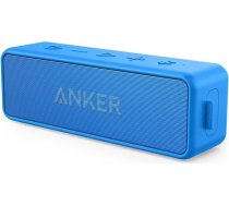 Anker SoundCore 2 Bluetooth skaļrunis ar dubulto basa skaļruni, 24 h atskaņošanas laiks, uzlabota IPX7 ūdensizturība ar iebūvētu mikrofonu, bezvadu skaļrunis (melns) (atjaunots)
