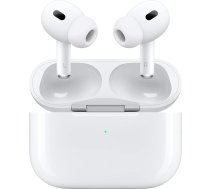 AirPods Pro (2. paaudzes) ar MagSafe uzlādes korpusu (USB-C), balts (atjaunots)