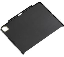 SATECHI iPad Pro 12,9 collu futrālis, magnētiskais futrālis ar Apple Pencil 2 uzlādes funkciju, saderīgs ar Magic Keyboard un Apple Folio, Premium materiāls (PU), iPad Pro M1, M2 - melns