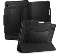 Spigen Rugged Armor Pro futrālis saderīgs ar iPad Pro 11 collu 4 2022. paaudzes | 3 2021. | 2 2020. | 1 2018. ar Apple Pencil (2. paaudzes) turētāju - melns