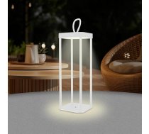 BEPER P207ILI101 Āra iekštelpu uzlādējams LED lukturis 25 LED siltas gaismas diodes ar regulējamu intensitāti IP44 USB Type-C komplektā