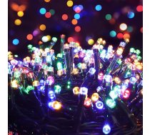 500 LED gaismas virtene Ziemassvētku gaismas āra lietošanai, 12,5 m garas krāsainas gaismas, 8 gaismas režīmi, ūdensizturīgs Ziemassvētku apgaismojums ballītēm, telpām, kāzām, dārzam, eglēm un balkoniem