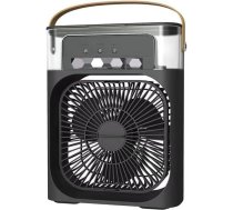 Pārnēsājams mini gaisa kondicionieris 4-in-1, mini ventilators ar ūdens dzesētāju, kluss, ventilatora iztvaikošanas mitrinātājs C tipa ar taimeri