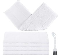 Mikrofibras grīdas drāna Karcher tvaika tīrītāju EasyFix SC2, SC3, SC4 un SC5 sērijas piederumiem, augstas kvalitātes mikrofibras drānu komplekts, mazgājamas tvaika tīrītāja drānas (5 gab. iepakojumā)