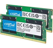 Crucial RAM 16GB komplekts (2x8GB) DDR4 3200MHz CL22 (vai 2933MHz, vai 2666MHz) DDR4 3200MHz (vai 2933MHz, vai 2666MHz) portatīvo datoru atmiņa CT2K8G4SFRA32A