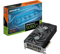 Gigabyte GeForce RTX 5060 Ti Eagle OC 16G Grafiskā karte - 16GB GDDR7, 128bit, PCI-E 5.0, 2617MHz Core Frequency, 3x DisplayPort, 1x HDMI, GV-N506TEAGLE OC-16GD