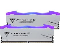 Patriot Viper Xtreme 5 MPower DDR5 RGB RAM 32GB (2x16GB) 6000MT/s CL30 UDIMM galddatora spēļu operatīvās atmiņas komplekts - PVXR532G60C30KM