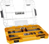 Dewalt HSS-G metāla urbju un uzgaļu komplekts DT70763 (85 gabali, melni un zelta HHS-G metāla urbji, Torisona uzgaļi ar paaugstinātu stiprību, lielā ToughCase futrālī, ieskaitot TicTac kastīti)